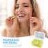 60PCS Oral Dental Hygiene Brush Tooth Cleaning Tool Soft Toothpick Interdental Brush Push-Pull Type Tooth Flossing Head for Braces...