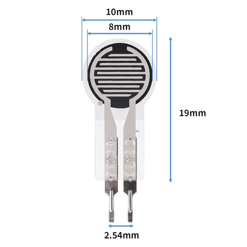 4Pcs Thin Film Pressure Sensor 20g-2Kg High Sensitivity Force Sensitive Resistor Force Sensor Pressure Sensors for Arduino DIY Industrial Precise ...