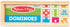 Melissa & Doug Dominoes Tabletop Game with 28 Colorful Tiles in Wooden Storage Box...