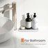 Instant Dry Sink Caddy Organizers, Sponge Holder for Kitchen Sink Counter, Water Absorbing Stone Drying Mat Rack, Soap Dish for Bathroom Counterto...