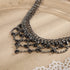 Missgrace Boho Dainty Layered Black Rhinestones Tassel Punk Choker Necklace for Women Chunky Necklaces Black Chain Necklace Jewelry Gifts for Wome...