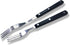 WALLFARM Granny Fork 10" 3-Tine - Pro-Grade Stainless Steel - Heat-Resistant BBQ Meat Fork - Ideal for Serving, Cooking, Turning, Roasting, Shredd...