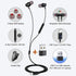 USB Earbuds with USB-A to C Adapter, USB-C + USB-A Earbuds Headphones Compatible with Samsung Smartphones, Laptop PC, Mac, Advanced DAC Sound Card...