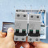 2P 250V Low-Voltage DC Miniature Circuit Breaker, DIN Rail Mount 63A Miniature Air Circuit Breaker for Solar Panels Grid System Wind and Solar Hyb...