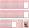 200 Pieces Mylar Zip Lock Aluminum Foil Bags, Flat Metallic Mylar Foil Flat ZipLock Food Storage Bags Pouch 3 x 4.7 Inch (Pink)...