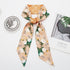 4 Pack Purse Scarf for Bags Silk Head Scarf for Hair Handbag Women Scarfs Band Hair Neck Scarves Fashion Gifts,108-1...