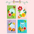 QIAONIUNIU Card Making Kits DIY Handmade Greeting Card Kits for Kids, Christmas Card Folded Cards and Matching Envelopes Thank You Card Art Crafts...