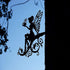 Fairy Garden Art, Yard Flower Fairy Metal Decor, Silhouette Sculpture Backyard Hanging Tree, Ornaments for Outdoor Garden Home Yard Lawn, Branch D...