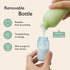 Momcozy? Innovative Cradle Cap Brush with Pump, 2-in-1 Baby Cradle Cap Brush with Bubbler, Newborn Cradle Cap System, Shampoo Brush Baby Bath Esse...