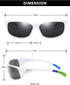 DUBERY Sport Polarized Sunglasses for Men UV Protection Driving Fishing Sun Glasses D620...