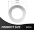 Pack-20 Oil Drain Plug Gasket, Washer Crush Seal, Automobile Replacement Accessories, Compatible with Honda 9410914000 (Silver)...