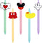 NKM 5Pcs Mickey Pens, Cute Cartoon Pure Color Simplicity Black Ink Ballpoint Pens for Students Men Women Workers School Office Supplies...
