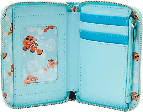 Loungefly DIsney Finding Nemo 20th Anniversary Zip Around Wallet...