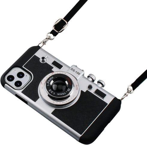 Awsaccy Emily in Paris Phone Case for iPhone 15 Pro 6.1 inch 2023 Camera Case Vintage Cover Cute 3D Cool Unique Design Silicone Case with Removabl...