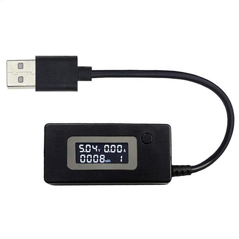 USB Volatage/Amps Power Meter, Tester Multimeter, Test Speed of Charger, Cell Phone, Cables, Computer, Power Bank...