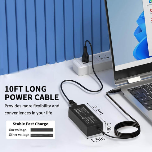 45W USB C Laptop Charger for Acer Chromebook R13 11 13 15 311 315 CP311 CP713 C933 CB5-312T R751T SF713 SP714 N17Q5 N17P6 N16Q10 N16Q14 N16Q12 N18...