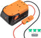 Upgraded 18V Battery Adapter for Ridgid AEG 18V Hyper Battery Adapter All-in-one Design of The Fuse and Switch Power Tool Battery Converter Kit 14...