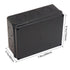 Junction Box, Reserved Holes Electrical Boxes Waterproof IP65 ABS Plastic Electrical Power Cord Enclosure Project Box Black 7.9 x 6.1 x 3.1 inch(2...