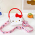 Kawaii Mini Crossbody Backpack, Kitty Tote Messenger Bag, Cute Coin Purses, Wallets Stuff for Teen Girls, Women(White)...