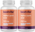 BESTVITE Alpha Lipoic Acid 300mg per Capsule (240 Capsules) (120 x 2) No Stearate - No Flow Agents - Non GMO - Gluten Free...