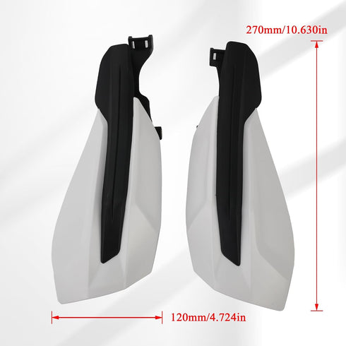 PowerMotor Motorcycle Handguards,Dirt Bike Hand Guards Universal ATV Pit Bikes Handle Protector for 50 65 85 125 150 250 300 350 450 500 SX SX-F E...