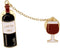 HOLLP Red Wine Coffee Beer Pin Personalized Wine Pendant Badge Wine Cheers Gift for Lover Girlfriend...