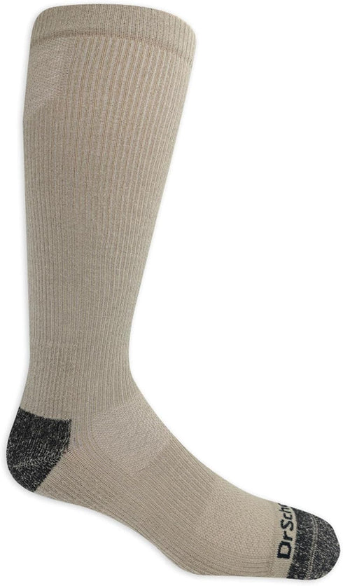 Dr. Scholl's Men's Over The Calf Compression Work Sock (1 Pair)...