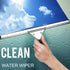 45cm 18in Grip Glass Squeegee for Window Cleaning,Stainless Steel All Purpose Squeegee with Non-Slip Handle for Shower Doors Window Car Mirror Gla...