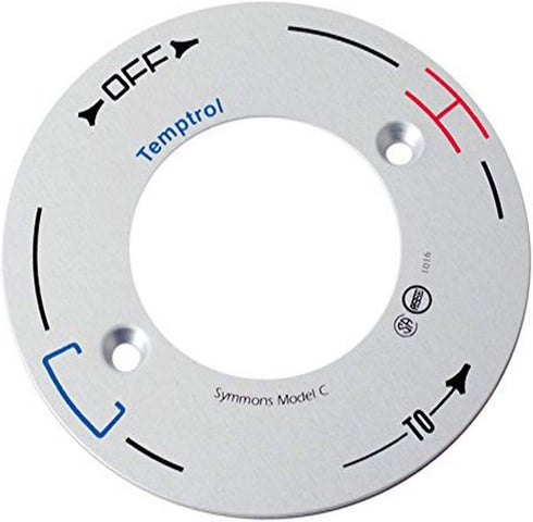 Symmons T-29C Temptrol Model C Dial Plate...