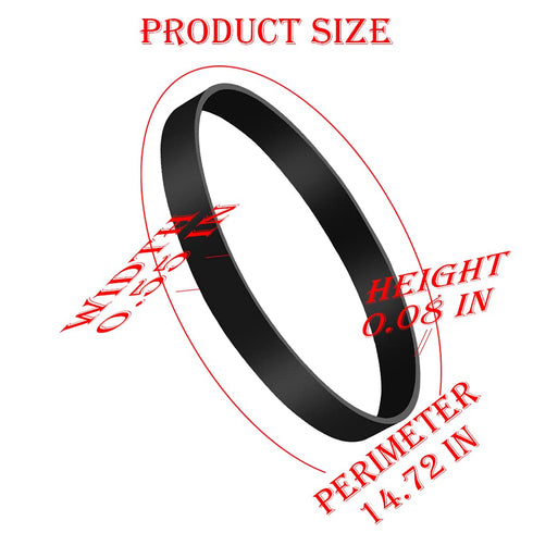 MEROM Vacuum Replacement Belt Compatible with Bissell PowerForce Helix Vacuum Cleaner, Fits Models 2191U, 2191, 2190, 1797, 1700, Replace Part Num...