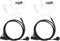 Walkie Talkie Headset for Cobra 1 Pin Acoustic Tube Earpiece with Mic Headsets with PTT Compatible with Cobra Talkabout CXT195 CX112 ACXT1035r ACX...