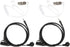 Walkie Talkie Headset for Cobra 1 Pin Acoustic Tube Earpiece with Mic Headsets with PTT Compatible with Cobra Talkabout CXT195 CX112 ACXT1035r ACX...