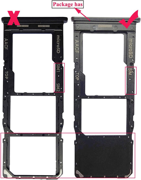 Galaxy A13 5G A136 Single Sim Card Tray Slot Holder Replacement for Samsung Galaxy A13 5G SM-A136U A136U1 A136W 2021 6.5",with Eject Pin (A13 5G A...