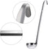 meekoo 3 Pieces Stainless Steel Ladle Soup Handle Ladle with Pouring Rim for Kitchen Cooking Soup Sauce(1 oz)...