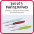 GoodCook Everyday Paring Knife Set, 4pk...