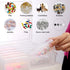 13pcs Plastic Bead Organizers Containers, Transparent Boxes with Latching Lid for Crafts, Jewelrys, Office Supplie, Small items (White Full -1 pac...