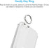Clear Glitter Case with Hand Strap Compatible with iPhone 12 Pro Max 6.7 Inch, Sparkle Bling Cover Case with Adjustable Wrist Strap Stand Holder a...