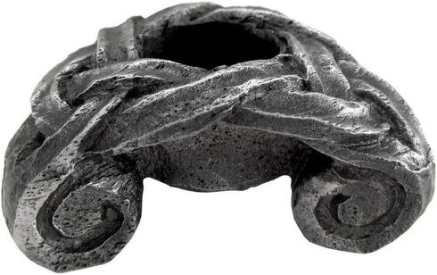Pewter Mini Triskelion Celtic Knot Chime Candle Holder...