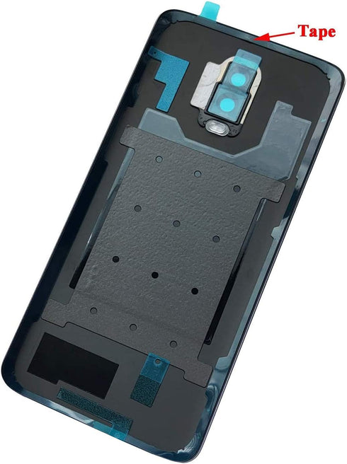 Ubrokeifixit for OnePlus 6T Housing Rear Back Glass Door Cover Replacement for OnePlus 6T A6010 A6013 LTE 6.41" (Mirror Black)...