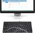 Arabic Keyboard, Wired Mini Portable Keyboard, USB Interface for Desktop Computer 78 Keys, Ultra-Thin Mini Industrial Silent Business Wired Keyboa...