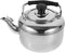 KALLORY Stainless Steel Kettle 1pc Stainless Steel Teapot, Stainless Steel Tea Kettle Water Stove Top Camping Stainless Tea Kettle...
