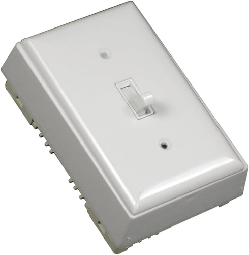 Legrand Wiremold NMW2-S Nonmetallic Plastic Raceway for Extending Power, Single Pole Switch Kit with Wall Plate, White (1 Pack)...