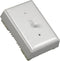 Legrand Wiremold NMW2-S Nonmetallic Plastic Raceway for Extending Power, Single Pole Switch Kit with Wall Plate, White (1 Pack)...