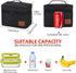 Aosbos Lunch Box Bag for Men Women Insulated Cooler Bags Thermal Bags LunchBag for Food Containers Meal Prep Organizer Adult Lunch Bags for Bento ...