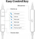 Earbuds Wired Headphones with HiFi Stereo, Clear Calls, Nosie Reduction Built-in Microphone & Volume Control Headsets Compatible with iPhone 14/13...