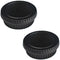Front Body Cap & Rear Lens Cap Replacement for Canon EOS 60D 70D 77D 80D 7D 5D Mark II III IV 750D 760D Rebel T7 T6 T6i T7i T6S T4i T5i T5 Camera ...