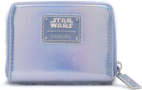 Loungefly x Star Wars The Empire Strikes Back 40th Anniversary Hoth Faux Fur Zip-Around Wallet...