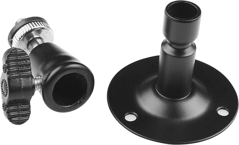 4 in Pack Black CCTV Security Camera Wall Ceiling Bracket Mount,Camera Wall Mounting Bracket Outdoor/Indoor Use Security Bracket for Oculus Rift S...