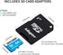 Micro Center 64GB microSDXC Card 2 Pack, Nintendo-Switch Compatible Micro SD Card, UHS-I C10 U3 V30 4K UHD Video A1 R/W Speed up to 95/30 MB/s Fla...