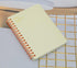 Yansanido Spiral Notebook, 8 Pcs 4 Color A6 Size Thick Plastic Hardcover 7mm College Ruled Paper 80 Sheets (160 Pages) Journal for School and Offi...